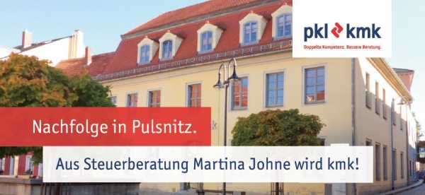 Mit dem Standort am Julius-Kühn-Platz 3 in Pulsnitz gibt es ab 1. Mai 2019 eine neue Niederlassung der kmk